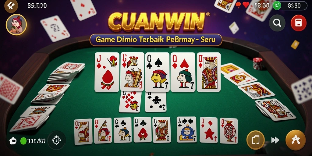 Screenshot yang menampilkan gameplay seru dalam CUANWIN.