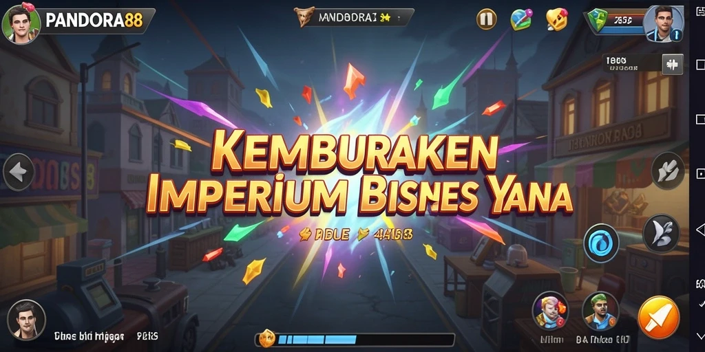 Tampilan gameplay PANDORA88 yang menarik dengan elemen Tycoon.